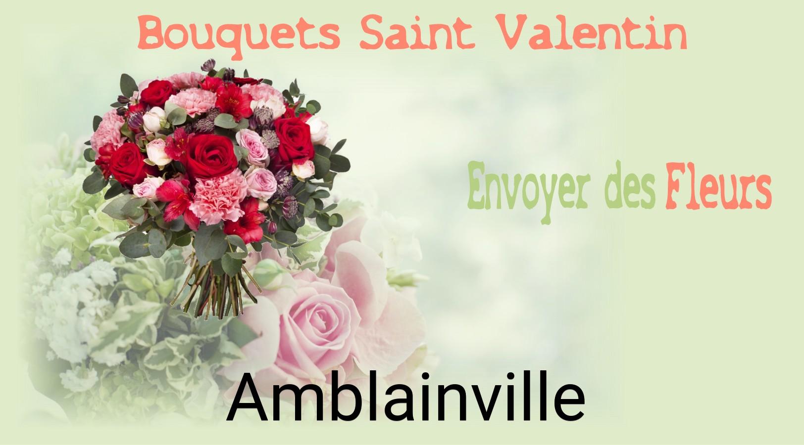 Roses de Saint-Valentin livrées à Amblainville